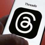 Threads app logo seen on screen. The new application by Meta Platforms is Twitter competitor. Stafford, United Kingdom, July 4, 2023