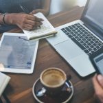 Business Digital Devices Connecting Concept